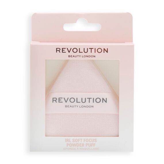Revolution, IRL Soft Focus Puderquaste - Wiederverwendbare, weiche Quaste für Lose & Gepresste Puder, Vegan & Tierversuchsfrei