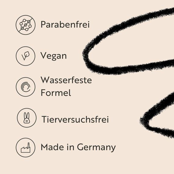 M. Asam MAGIC FINISH Eye Designer Black (0,28g) – Wasserfester Kajalstift Mit Drehmine, Präziser Eye Liner Für Ausdrucksstarke Augen & Langanhaltendes Eye Make-up