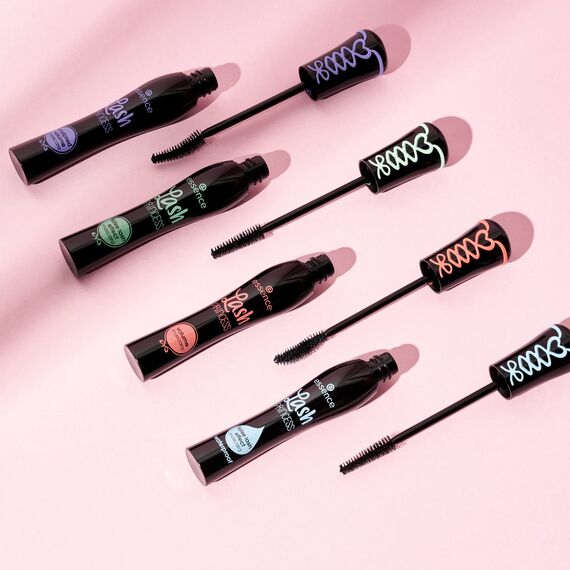 essence Lash PRINCESS false lash effect mascara waterproof, Schwarz, vegan, wasserfest, ohne Mikroplastikpartikel, Nanopartikel frei, 3er Pack (3x12ml)