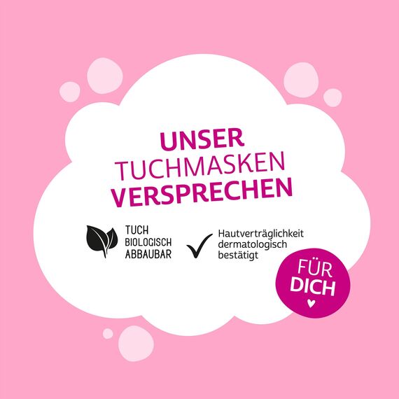 The Beauty Mask Company Crazy Cactus Bubble Mask | 1 Sachets | Reinigungs-Tuchmaske mit Kaktus-, Wasserlilienextrakt & Hyaluron | Hautpflege für jeden Hauttyp | vegan