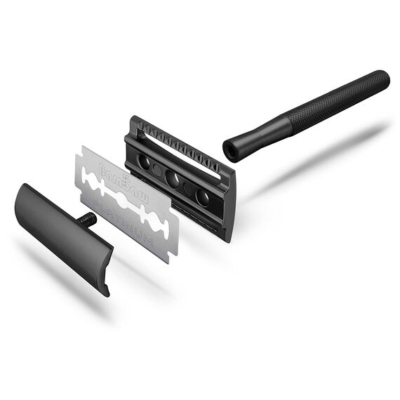 Rasierhobel Klingen | 100 universale Rasierklinge - Vorrat für 18 bis 24 Monate | Damen & Herren für Hobel & Rasierer | Double Edge Safety Razor Blades | Bambaw