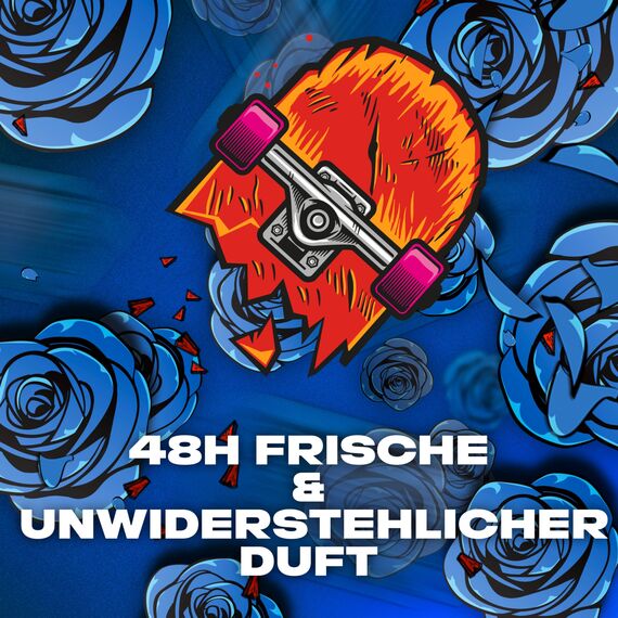 Axe Bodyspray Skateboard & Fresh Roses Deo ohne Aluminium sorgt 48 Stunden lang für effektiven Schutz vor Körpergeruch 150 ml