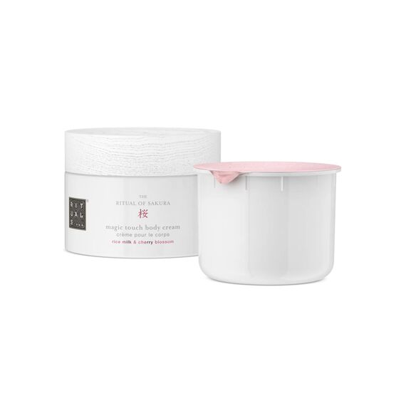 RITUALS Körpercreme und Nachfüllset von The Ritual of Sakura, 2x220 ml - Mit Reismilch, Kirschblüte, Antioxidantien, Vitamin E & Centella Asiatica - Hautpflegende & erneuernde Eigenschaften