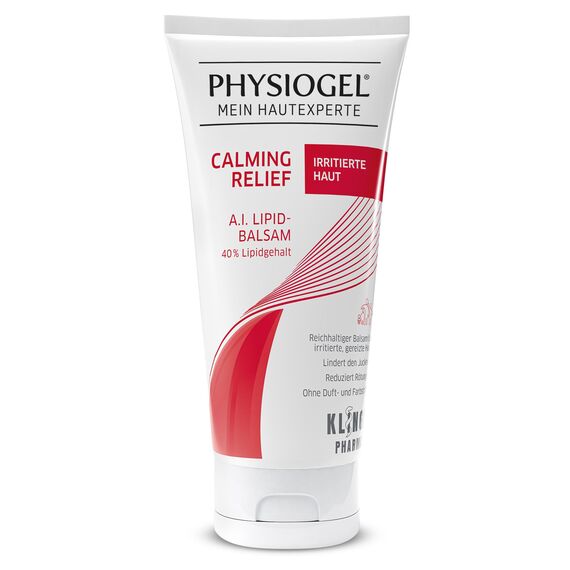 PHYSIOGEL Calming Relief A.I. Lipidbalsam 150 ml - beruhigender Balsam für sehr empfindliche Haut - regenerierender Balsam bei Juckreiz und Reizungen der Haut