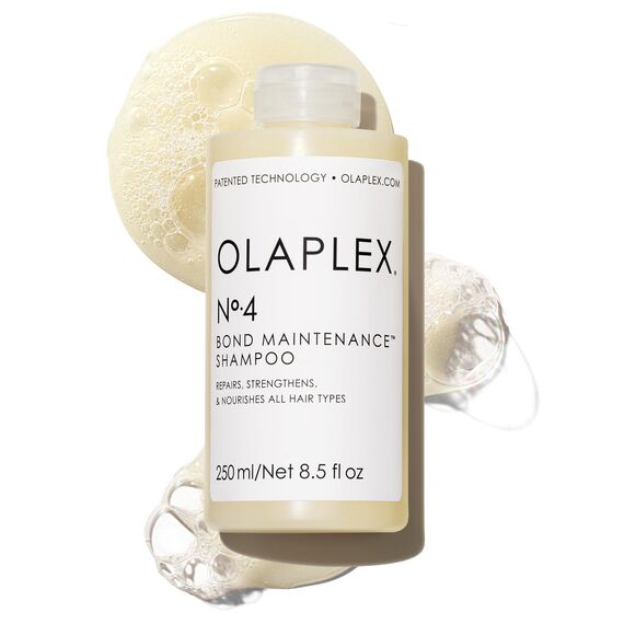 Olaplex No 4 Bond Maintenance Shampoo, Repariert, Stärkt Und Pflegt Alle Haartypen, Verleiht Glanz Und Hinterlässt Ein Weiches Haargefühl, 250ml