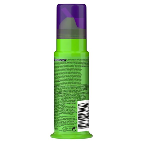 Bed Head by TIGI, Curls Rock Amplifier Lockencreme, Anti-Frizz-Haarprodukt für wunderschön definierte Locken, Für lockiges und gewelltes Haar, 113 ml