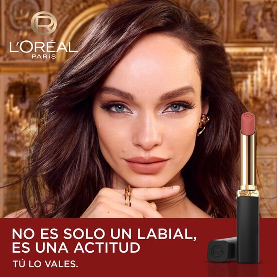 L'Oréal Paris Lippenstift für ein pudrig mattes Finish und 16 Stunden Halt, Color Riche Intense Volume Matte, Farbe: 336 Le Rouge Avant-Garde, 1.8 g