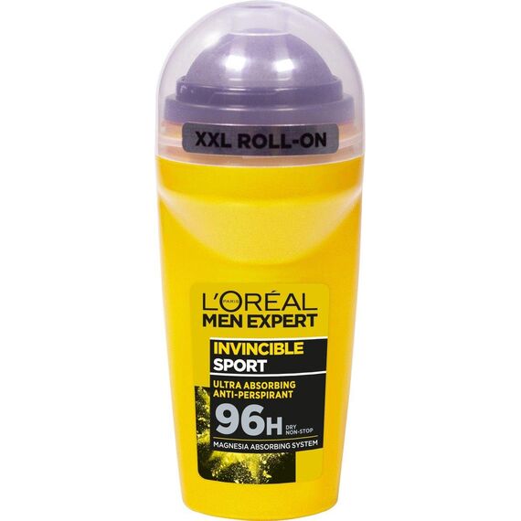 Loreal Men Expert Invincible Sport 96H Roll-On Deodorant, 50 ml