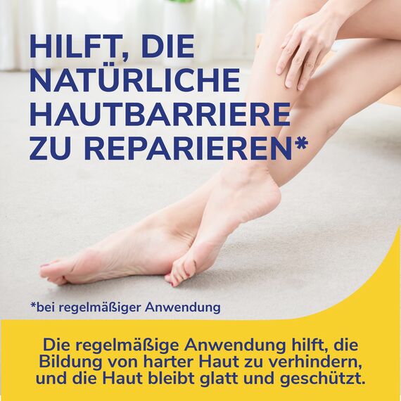 Scholl Expertcare Intensiv regenerierende Fußcreme mit 10% Urea - für sehr trockene und rissige Haut - mit Urea und Provitamin B5 - Hautverträglichkeit dermatologisch getestet - 75 ml