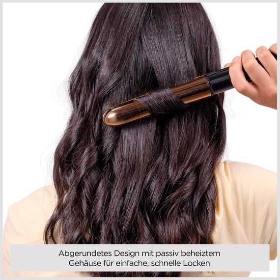 BaByliss Straight And Curl Brilliance Glätteisen – Titanplatten, Anti-Frizz Ionen-Technologie, schnelles Aufheizen in 15 Sekunden, Locken und Glätten, 5 Temperaturstufen bis 235°C, ST482E
