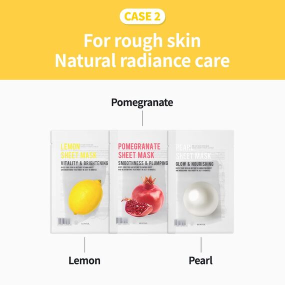 [PAKET VON 8] EUNYUL Purity Blattmaskenpaket 8 Typen 22 ml x 8 Stück Koreanische Hautpflege für alle Hauttypen