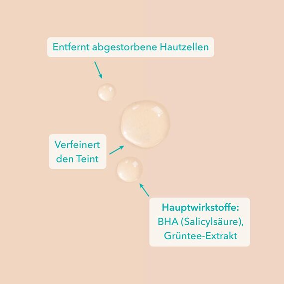 colibri skincare 2% BHA Peeling 100ml - Salicylsäure Peeling für alle Hauttypen - Chemisches Exfoliant für das Gesicht zur Minderung von Pickeln & Mitessern - hilft Poren zu verkleinern
