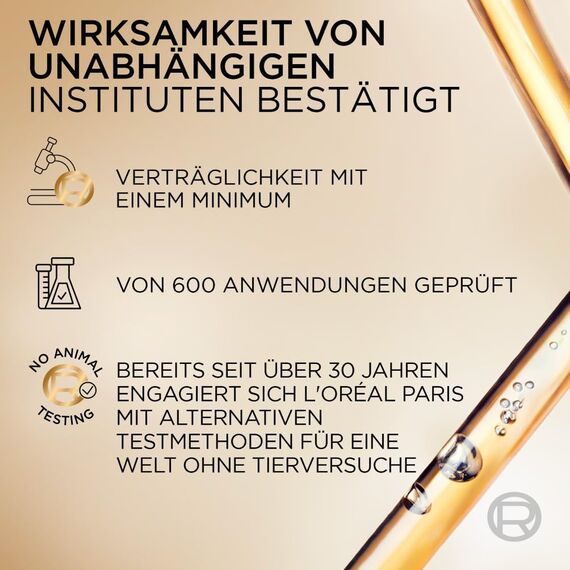 L'Oréal Paris Kollagen-Tagescreme, Anti-Aging Feuchtigkeitspflege für reife und straffere Haut, gegen Altersflecken, mit Kollagen-Peptid, Age Perfect Kollagen Experte Gesichtscreme, 50 ml