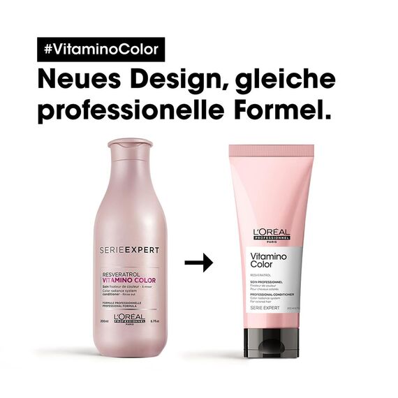 L'Oréal Professionnel | Farberhaltende Spülung für coloriertes Haar, Mit Resveratrol, Serie Expert, Vitamino Color Conditioner, 200 ml