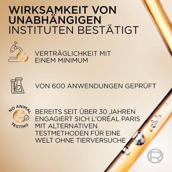 L'Oréal Paris Kollagen Gesichtspflegeset, Anti-Aging Tag und Nacht Feuchtigkeitspflege für straffere Haut, mit Kollagen-Peptid, Age Perfect Kollagen Experte Gesichtscremes, 2 x 50ml