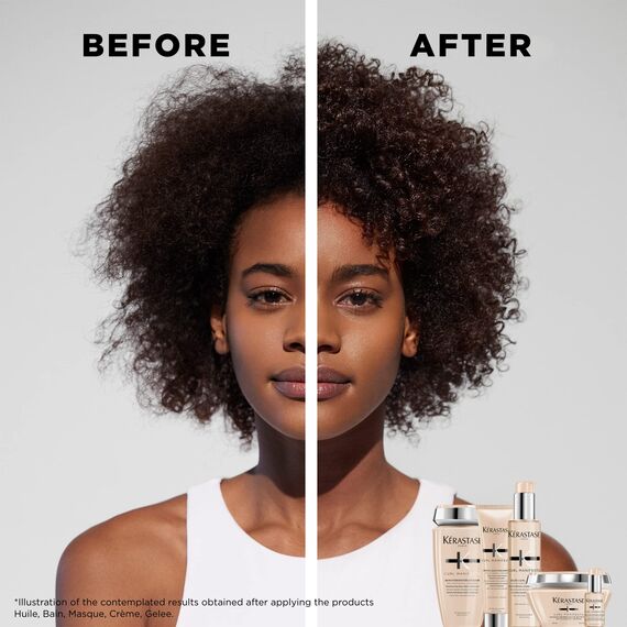 Kérastase Erfrischendes Trockenshampoo für jedes Haar, Für Geschmeidigkeit und Glanz, Refresh Absolu Spray, Curl Manifesto, 190 ml