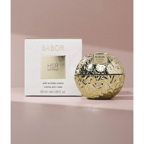 BABOR HSR LIFTING Cream, Gesichtspflege gegen Falten, Anti-Aging Gesichtscreme für jede Haut, Mit Vitamin E, Sheabutter und Mandelöl, 1 x 50 ml