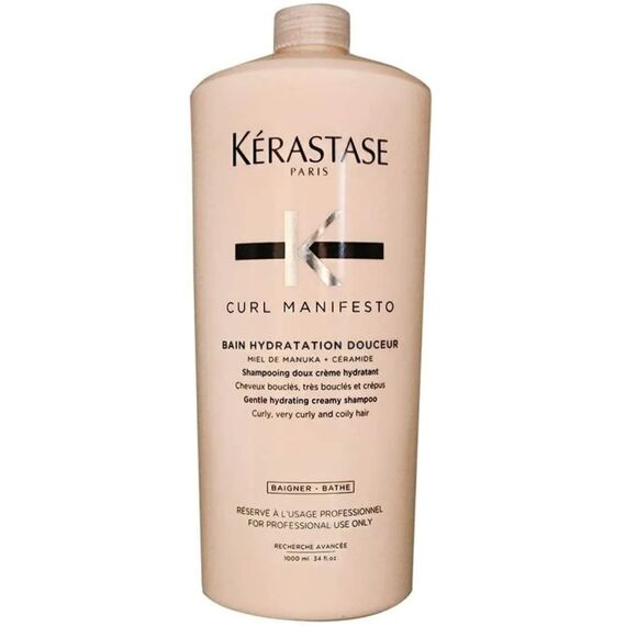 Kerastase Curl Manifesto Hydrating Shampoo for Unisex 34 oz Shampoo 1000 ml