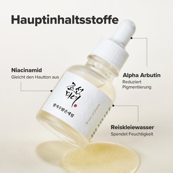 Beauty of Joseon Glühen Tiefenreis-Serum + Alpha-Arbutin