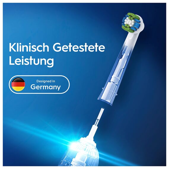 Oral-B Precision Clean Aufsteckbürsten für elektrische Zahnbürste, 12 Stück, mit CleanMaximiser-Borsten für optimale Zahnpflege, briefkastenfähige Verpackung