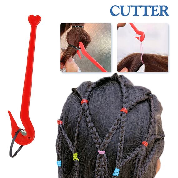 Hanyousheng Mini Haargummis, 1000 Stück KleineHaargummis, Gummi Haargummis Bunt / Transparent, Elastische Haargummis Mädchen für Feines Haar und Haarflechten, Kleine Dreadlocks, 2 Flechthilfe Haare