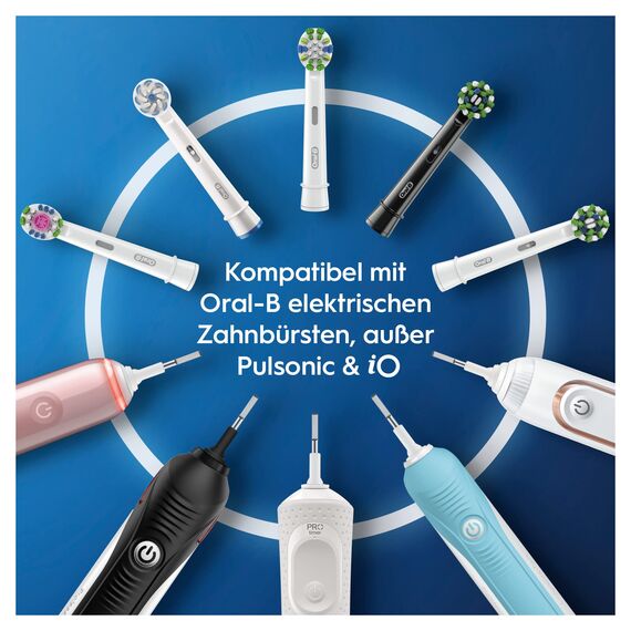 Oral-B Precision Clean Aufsteckbürsten für elektrische Zahnbürste, 12 Stück, mit CleanMaximiser-Borsten für optimale Zahnpflege, briefkastenfähige Verpackung