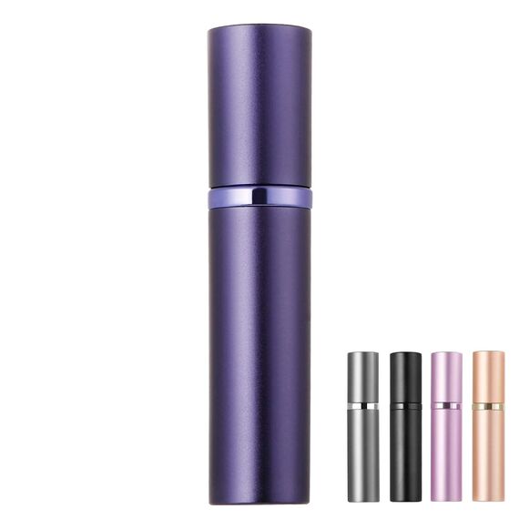 BRARIOS Parfümzerstäuber Nachfüllbar,leer Reise Parfüm Zerstäuber,5ml Mini Portable Sprühflasche,Taschenzerstäuber für Unterwegs(J-Blau)