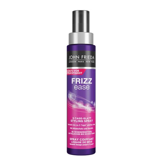 John Frieda - Traumglätte 3-Tage-Glatt Styling Spray - Inhalt: 100ml - Mit Hitzeschutz und Keratin - Für widerspenstiges, mitteldickes bis dickes Haar
