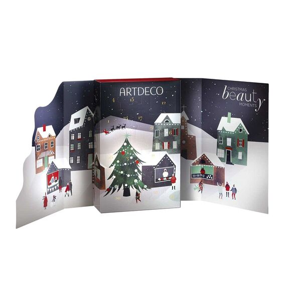 ARTDECO Adventskalender 2021 - Hochwertiger Kosmetik Beauty Kalender im Wert von 220 € mit 24 Make-up-Überraschungen als ideale Geschenkidee für Frauen, zum Ausklappen - 1 Stück