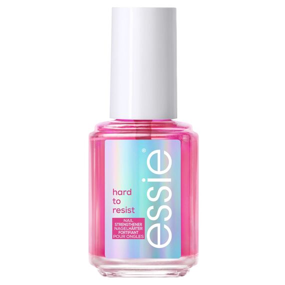 essie Nagelhärter für natürlich strahlende, glänzende und stärkere Nägel, Vegane Formel ohne Inhaltsstoffe tierischen Ursprungs, hard to resist, Pinker Tint, 1 x 13,5 ml