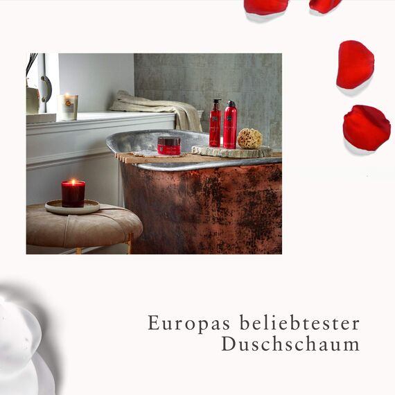 RITUALS Foaming Shower Gel from The Ritual of Ayurveda, 200 ml - With Indian Rose & Sweet Almond Oil - Soothing & Nourishing Properties