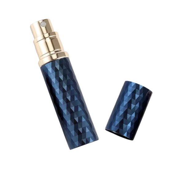 BRARIOS Parfümzerstäuber Nachfüllbar,leer Reise Parfüm Zerstäuber,5ml Mini Portable Sprühflasche,Taschenzerstäuber für Unterwegs(Z-Blau)