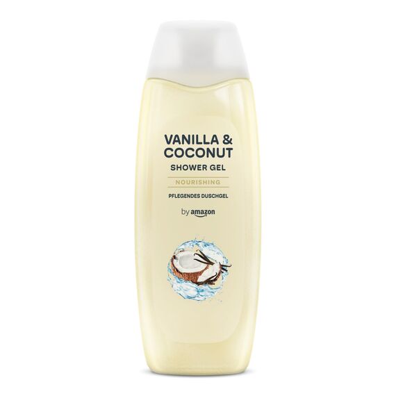 by Amazon Vanille und Kokosnuss Duschgel, 2 x 500ml