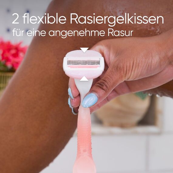 Gillette Venus Comfortglide Spa Breeze Rasierklingen Damen, 8 Ersatzklingen für Damenrasierer