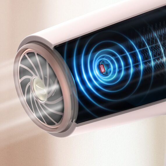 Philips Haartrockner der Serie 5000 mit ThermoShield Technologie, 3 Heiz- und 2 Geschwindigkeitsstufen, 2.100 W Trockenleistung, BHD500/00