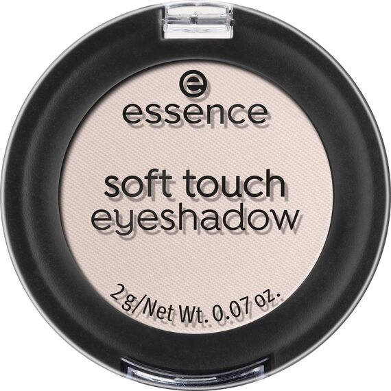 essence cosmetics soft touch eyeshadow, Lidschatten, Nr. 01 The One, nude, sofortiges Ergebnis, langanhaltend, mit Vitaminen, farbintensiv, vegan, Mikroplastik Partikel frei, Nanopartikel frei (2g)