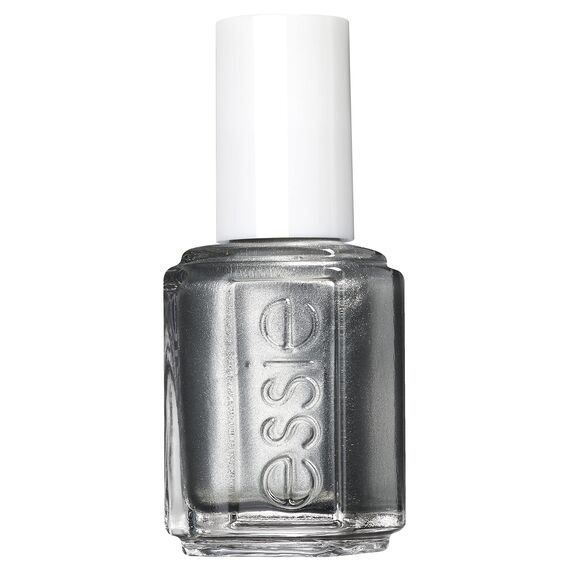 essie Nagellack mit schimmerndem Finish für farbintensive Fingernägel, Nr. 814 jingle belle, Silber, 1 x 13,5 ml