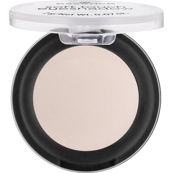essence cosmetics soft touch eyeshadow, Lidschatten, Nr. 01 The One, nude, sofortiges Ergebnis, langanhaltend, mit Vitaminen, farbintensiv, vegan, Mikroplastik Partikel frei, Nanopartikel frei (2g)