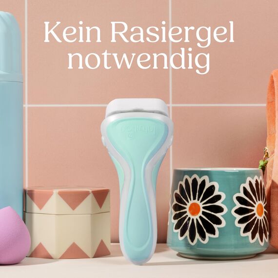 Wilkinson Sword Intuition 2-in-1 Sensitive Care doppelschneidiger Rasier, Damenrasur, Hauch von Aloe vera,1 wiederverwendbarer Rasierer und 4 Klingen