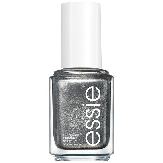 essie Nagellack mit schimmerndem Finish für farbintensive Fingernägel, Nr. 814 jingle belle, Silber, 1 x 13,5 ml