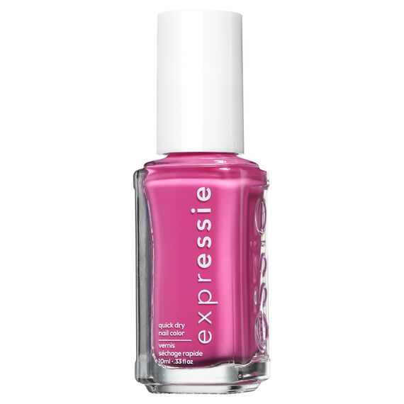 essie Schnelltrocknender Nagellack „expressie“, Vegane Formel ohne Inhaltsstoffe tierischen Ursprungs, Nr. 425 trick clique, Pink, 1 x 10 ml