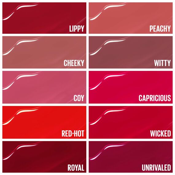Maybelline New York flüssiger Lippenstift, Liquid Lipstick mit 16 Stunden Halt und glänzendem Finish, Super Stay Vinyl Ink, Nr. 20 Coy, 4,2 ml
