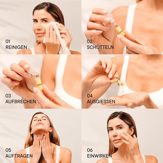 BABOR Active Purifier, Serum Ampullen für das Gesicht, Mit Teebaumöl für reduzierte Unreinheiten, Vegane Formel, Ampoule Concentrates, 7 x 2 ml