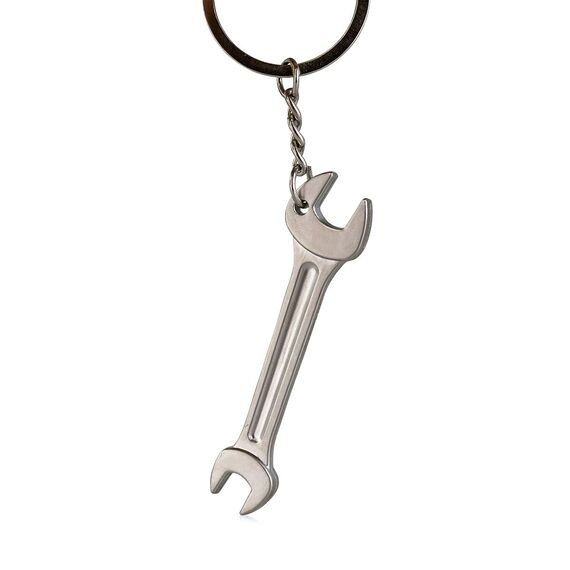 Accentra Duschgel BATH & BODY SERVICES in Ölkanister-Form, 200ml, inkl. Schlüsselanhänger in Schraubenschlüssel-Form, Citrus & Cedar Duft - nachfüllbar