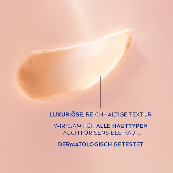 NIVEA Cellular Expert Lift Multi-Effekt Anti-Age Nachtpflege, feuchtigkeitsspendende Nachtcreme für eine jünger aussehende Haut, Anti-Age Gesichtscreme mit Hyaluronsäure (50 ml)