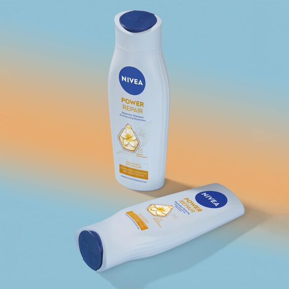 NIVEA Power Repair Reparatur Spülung (200 ml), reparierende Haarspülung mit Squalan Serum und Monoi-Öl, pflegender Conditioner für gesunde Haare und mehr Glanz