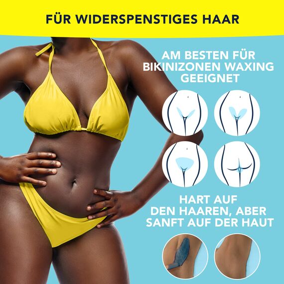 Tress Wellness Waxing Perlen - Für Sensible Haut ohne Wachsstreifen - 550g bis zu 50 mal Waxen - Wachsperlen Haarentfernung Wachs