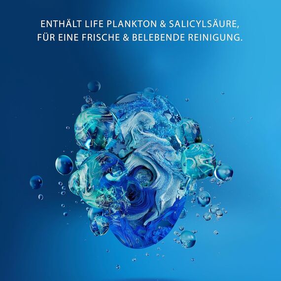 Biotherm Homme Aquapower Shower Gel, belebendes Duschgel für Männer mit Life Plankton, für eine erfrischte und hydratisierte Haut, Körper & Haarpflege, 200 ml