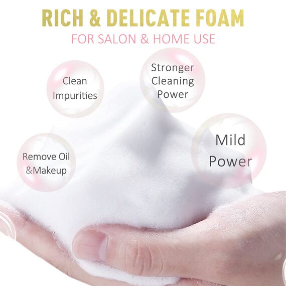 100ML Wimpernshampoo mit Bürste Wimpern Extensions Shampoo Für Salon Wimpernschaum Reiniger 100Ml Heimanwendung Wimpern Shampoo Eyelash Cleanser by EMEDA