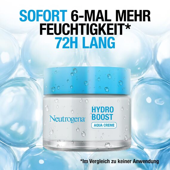 Neutrogena Hydro Boost Skincare Set: Hydro Boost Aqua Creme + Nachtcreme, parfümfreie Gesichtspflege mit purer Hyaluronsäure und Aminosäuren,pflegende/intensive Gesichtscreme für trockene Haut je 50ml